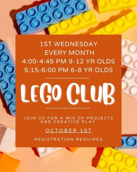 Lego Club groups 1 and 2
