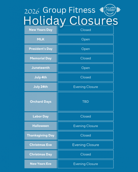 Holiday Schedule