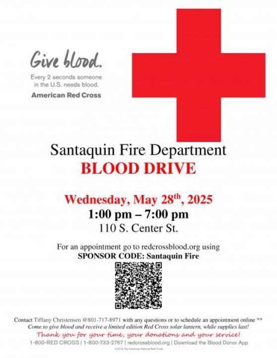 Blood drive may 28, 2025