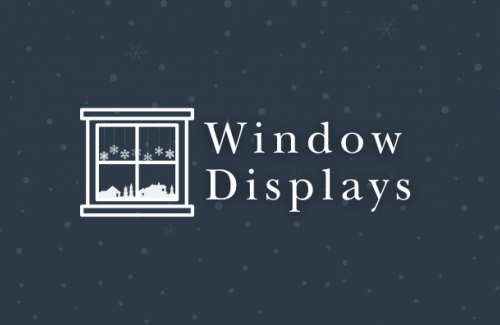 Holly Days Window Banner