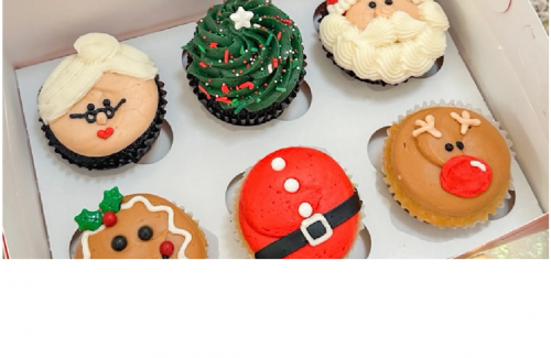 Holly Days Cupcake Header