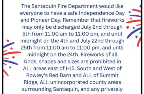 Fireworks restrictions 2025