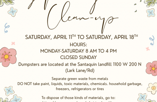 2026 Spring Clean Up Information