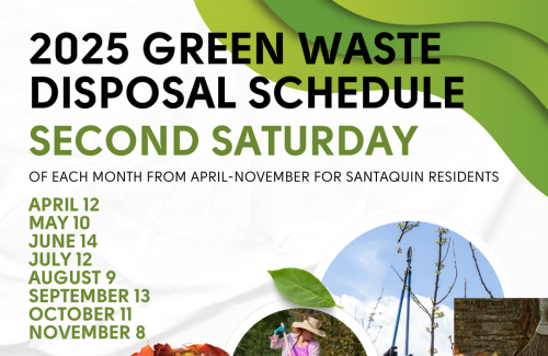Green waste schedule