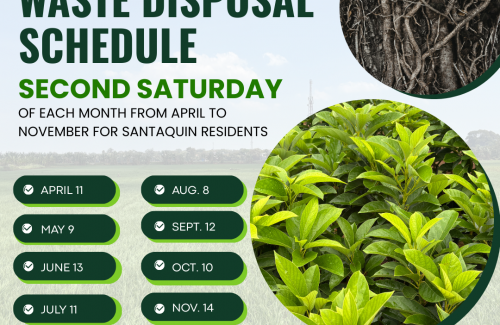 2026 Green Waste Schedule