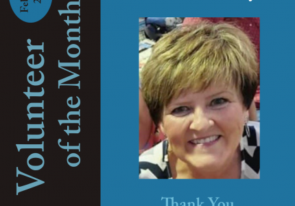 Volunteer of the Month Keela Goudy