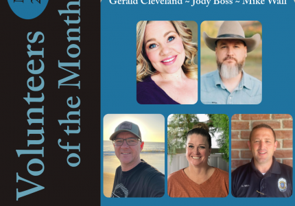 May 2025 Volunteers of the Month