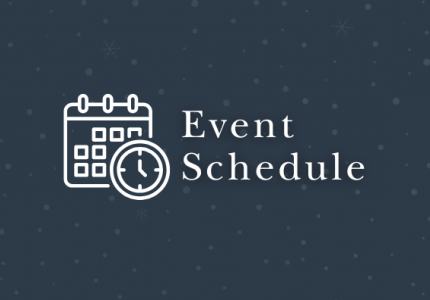 Holly Days Schedule Banner
