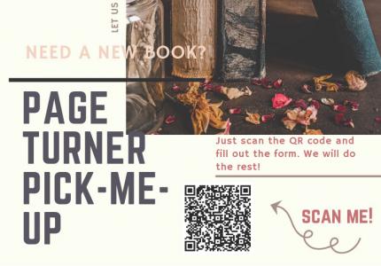 Page Turner Pick Me Up Flyer