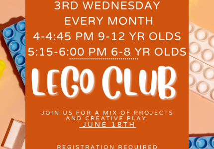 New Lego Club Flyer