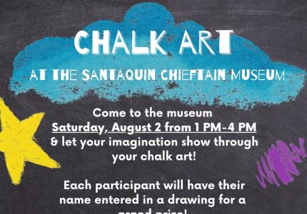 2025 Chalk Art Poster
