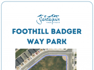 Foothill Badger Loop Sign