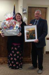 Katie Tesi, Mayor Olson