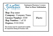 Solicitor's License Tag