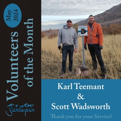 May Volunteers of the Month