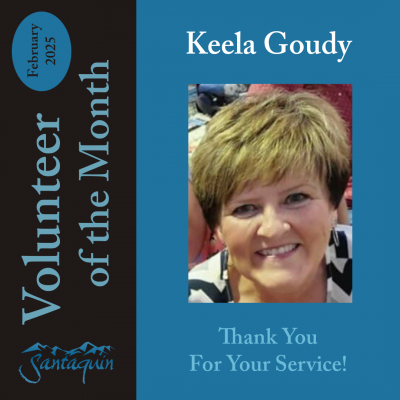 Volunteer of the Month Keela Goudy
