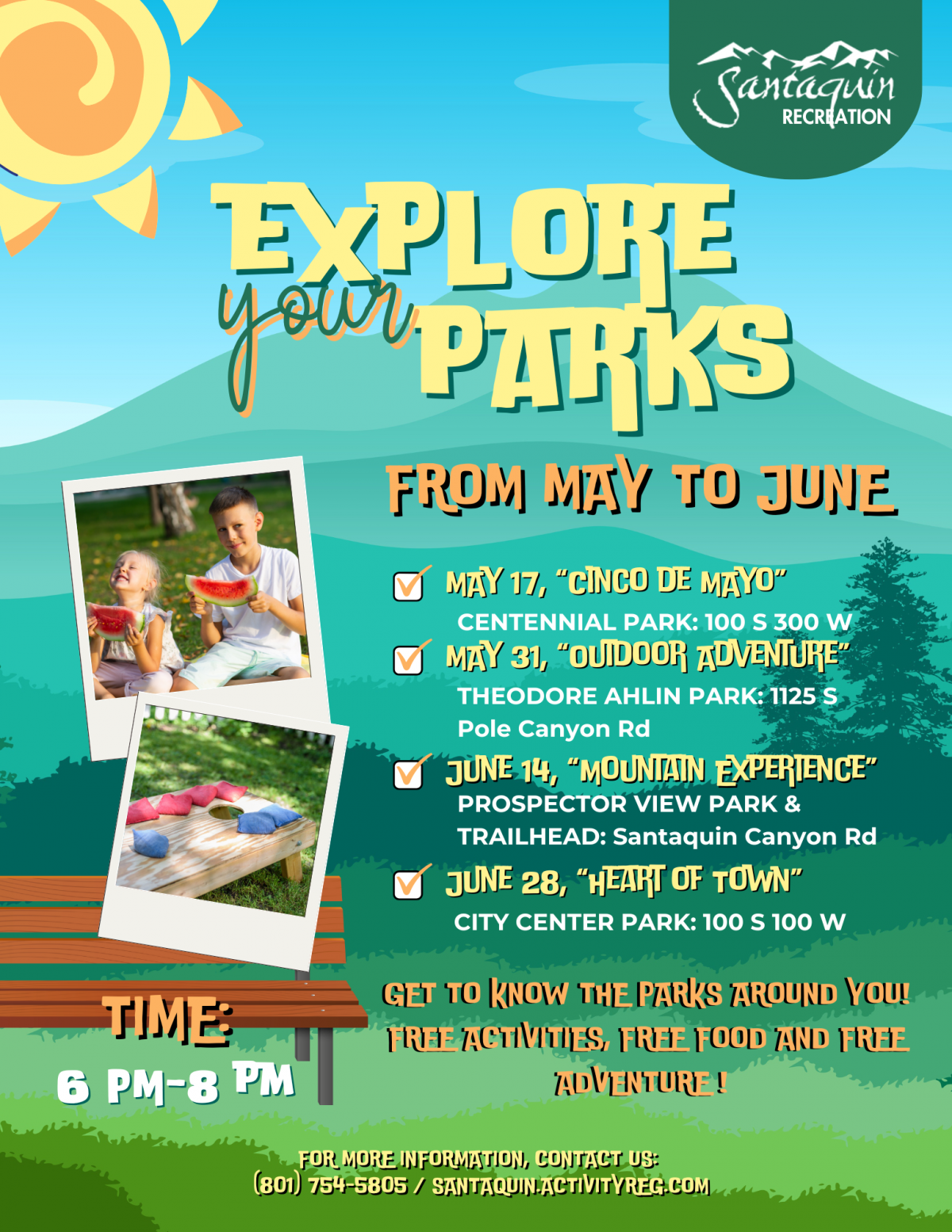 Explore Your Parks 2024 Flyer