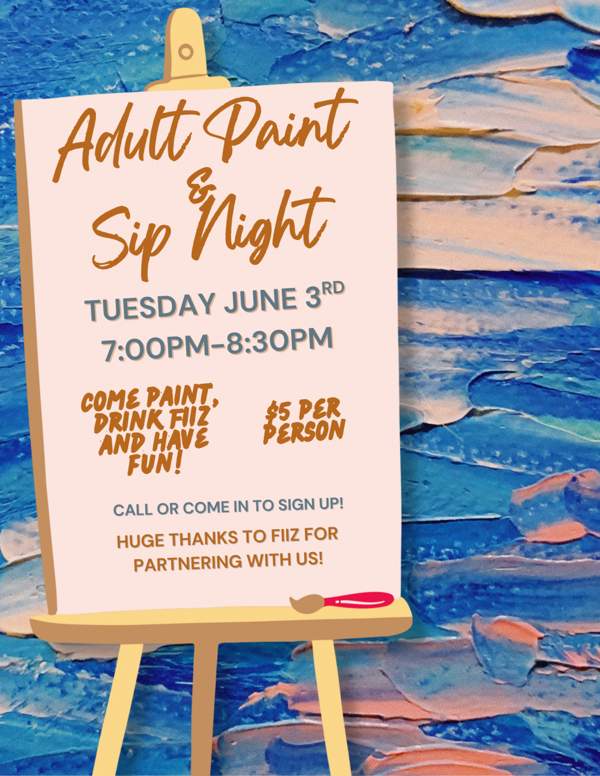 Paint & Sip Night